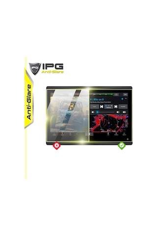 Garmin Gpsmap 1623 Combo Gps/chartplotter 16" İçin Anti-glare Mat Ekran Koruyucu