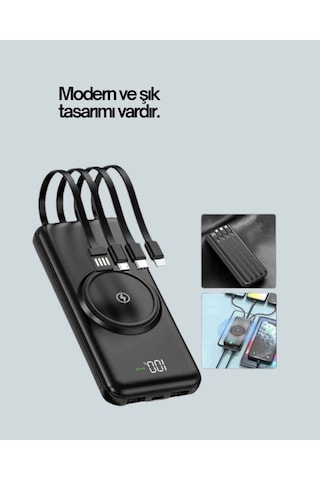 Akıllı Koruma Sistemli Powerbank Hızlı, Güvenli Ve Modern Çok Renkli