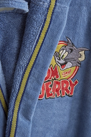 Karaca Home Tom Ve Jerry Kapüşonlu Bornoz 4/6 Yaş 203.11.01.0005 Mavi