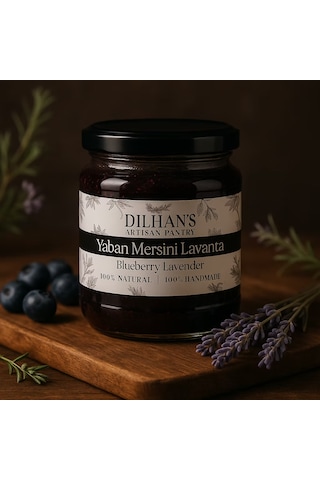 Yaban Mersini Reçeli - Lavanta Aromalı Yaban Mersini Reçeli - Lavanta Aromalı