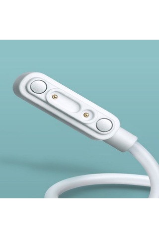 Ally 8X P1 M1 Se5 Akıllı Çocuk Saati Manyetik Şarj Cihazı Kablos-Beyaz