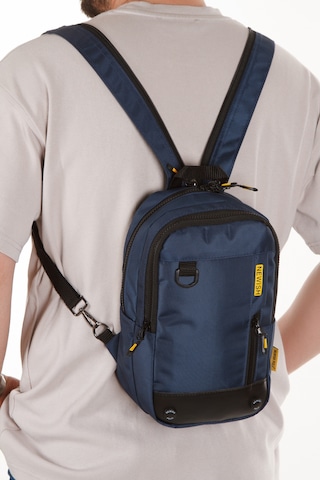 Newısh Polo Accessorıes Unisex Impertex Kumaş Suya Dayanaklı Omuz Ve Mini Sırt Çantası Lacivert