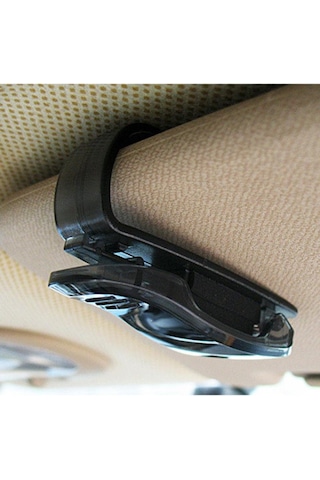 Oto Araç Içi Gözlük Tutucu Klips Güneş Gözlüğü Kartvizit Tutacağı (228732353)