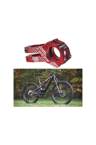 Suntek 31.8Mm Dağ Bisikleti Gövdesi Yüksek Kırmızı