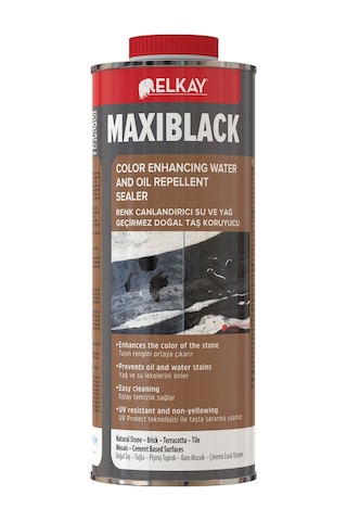 Elkay Vh2011 Maxiblack Extra Siyah Renk Canlandırıcı Doğal Taş Koruyucu 1 L