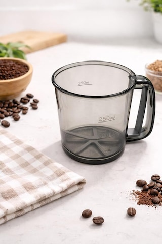 Pratik Un Eleği, Mutfak Elek Seti, 250ml Ölçekli Kap