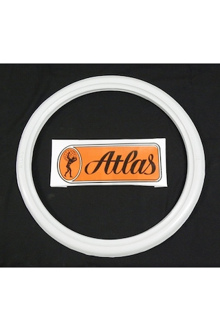 Atlas Motor 18 Jant Motosiklet Lastik Yanağı Beyaz 2Adet Yanak