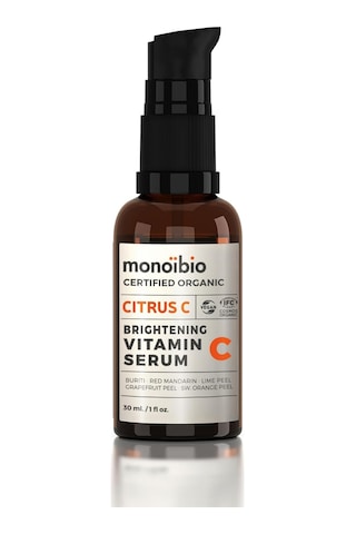 Cıtrus C Cosmos Organik Sertifikalı Vitamini C Serumu Yaşlanma Karşıtı Aydınlatıcı Gündüz Gece Kullanıma Uygun C Vitamini Yüz Serumu Süt Formunda Vegan Sertifikalı 30 Ml
