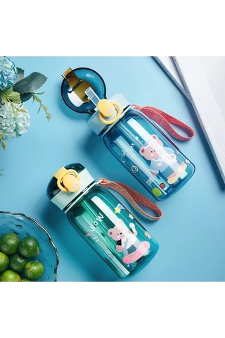 Maoyaya Çocuklar Sevecek Su Damlatmaz Bardak Karikatür Sızdırmaz Su Bardak