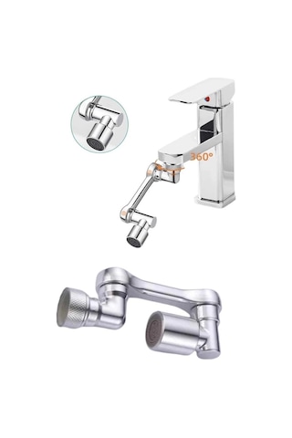 Bfs Dönebilen Musluk Başlığı Akrobat Mutfak Banyo Musluk Ucu Başlığı Oynar Başlıklı Çok Renkli