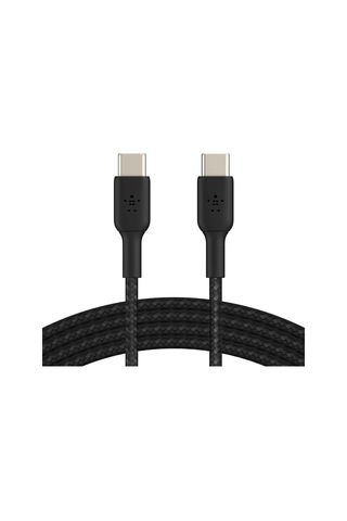 Belkin Boostcharge CAB004BT1MBK 50 W Örgülü Usb-c - Usb-c Kablosu 1 M Siyah
