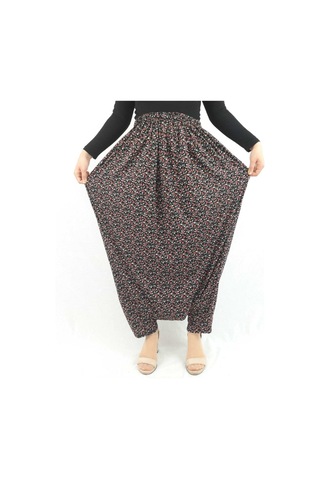 Özözkanlar Çiçekli Yöresel Menekşe Aşağıdan Ağlı Şalvar Renk-4 Çok Renkli