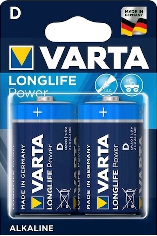 Varta 4920 Longlife Power Alkalin Büyük Boy D Pil 2'li