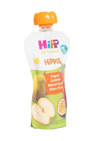 Hipp Organik Çarkıfelek Meyveli Karışık Meyve Püresi 100 G