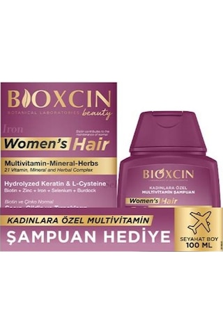 Bioxcin Women Hair 30 Tablet - 100 Ml Şampuan Hediyeli