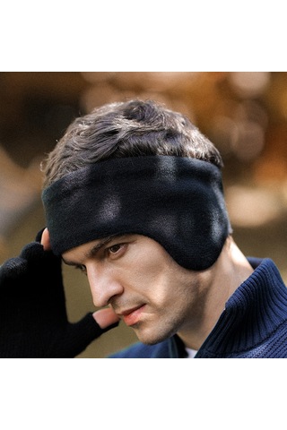 Golovejoy Kış Kayak Kulaklıkları Soğuk Gün Açık Spor Bisiklet Siyah