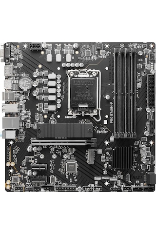Msı Pro B760m-p Ddr5 6800mhz Oc M.2 Hdmı Matx 1700p