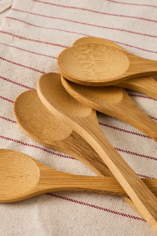 Spicy 6 Parçalı Bambu Baharat Kaşığı Bambu Bambu