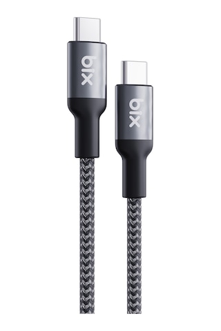 Bix BXCC241 240 W 1.8 M Metal Başlık Type-C Şarj Data Kablosu