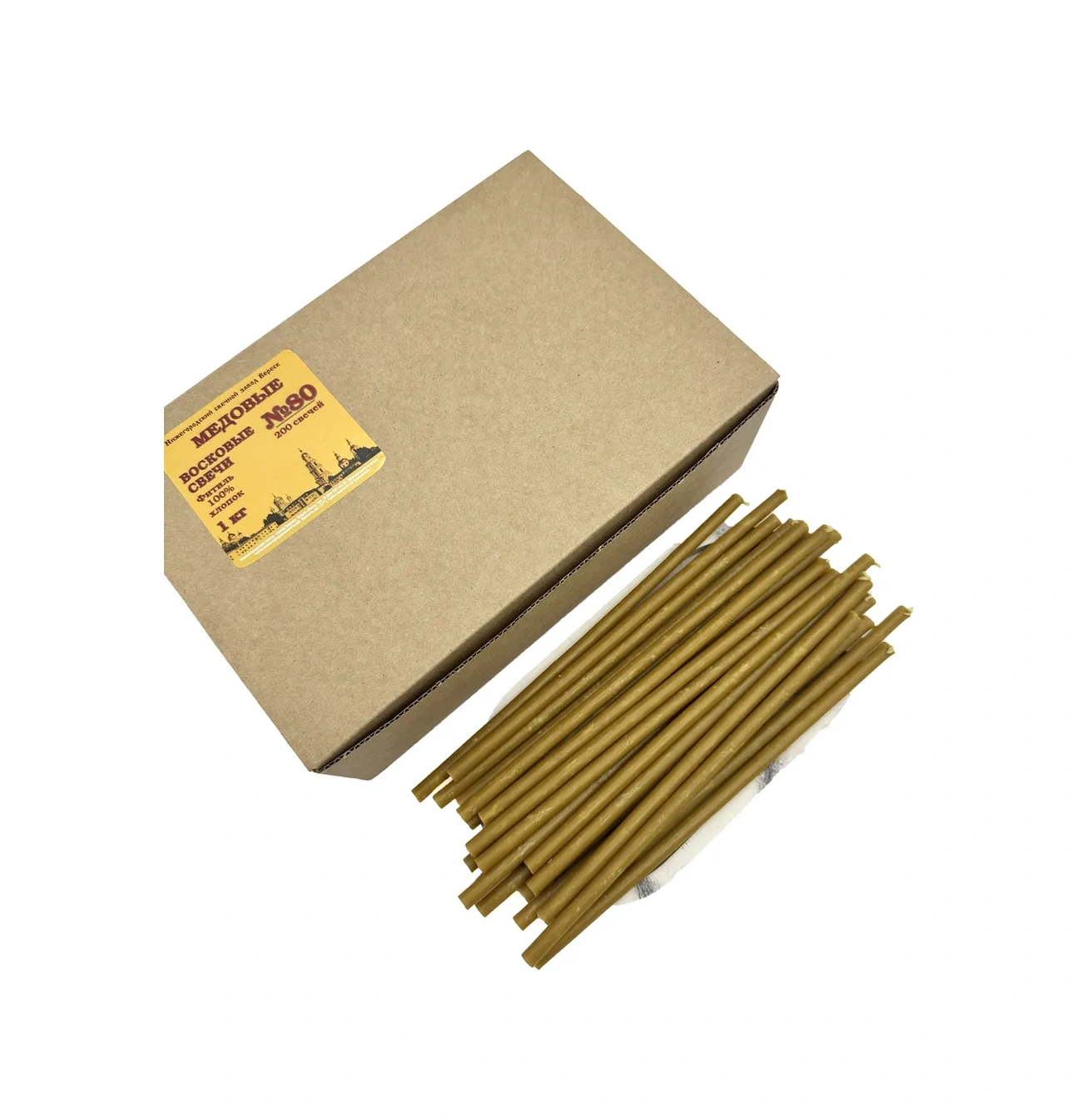 Nizegorodskie Sveci - Zavod Veresk Bal Mumu Kilise Mumları No.80 430846181 Gri