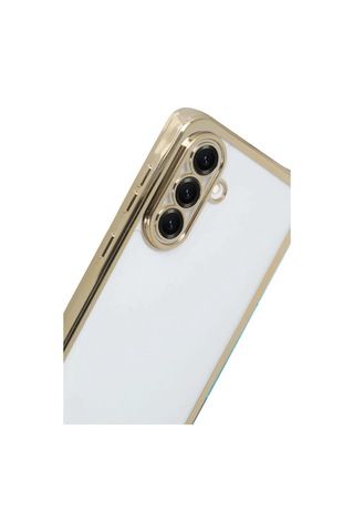 Newface Samsung Galaxy Uyumlu A17 5g Razer Lensli Silikon Semeglbl - 37 - Gold