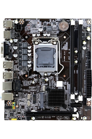 Turbox WorkTeam H55M Intel H55 1333 MHz DDR3 Soket 1156 mATX Anakart