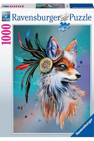 Ravensburger Puzzle 1000 Parça Renkli Tilki 16725