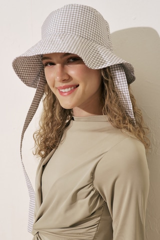 Bağlamalı Bucket Şapka Pötikare Pötikare