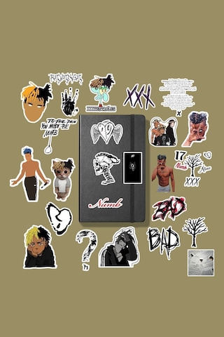 Xxxtentacion Sticker Paketi /bullet Journal Defter Çıkartma Ajanda Laptop Etiket Diğer