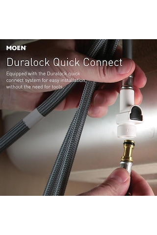 Moen 87506brb Noell Yan Püskürtücülü Tek Saplı Standart Mutfak Ba Diğer