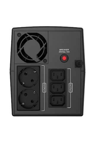 Uygar Tuna 2200va Lıne Interactıve Ups Yeni Nesil Akü 2x12v9ah