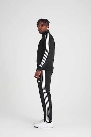 Adidas Climalite Büyük Beden Eşofman Takımı SIYAH