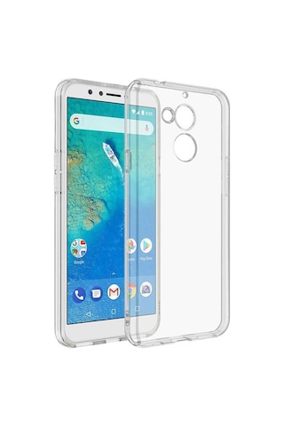 Kvy General Mobile Gm 8 Kamera Korumalı Süper Silikon Kılıf
