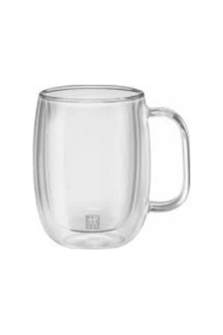 Zwilling 395001140 Çift Camlı Kulplu Latte 2'li Set