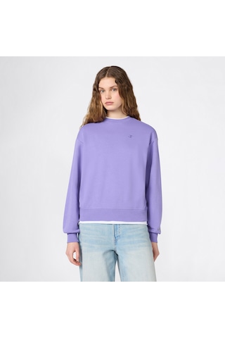 Champion Crewneck Regular Fit Kadın Mor Sweatshirt 118557 2800462