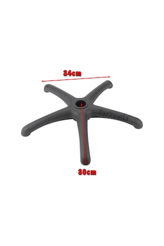 Poligonofis Mobigo4X4 Ofis Koltuğu Plastik Yıldız Ayak Bilgisayar Koltuğu Ayağı Büro