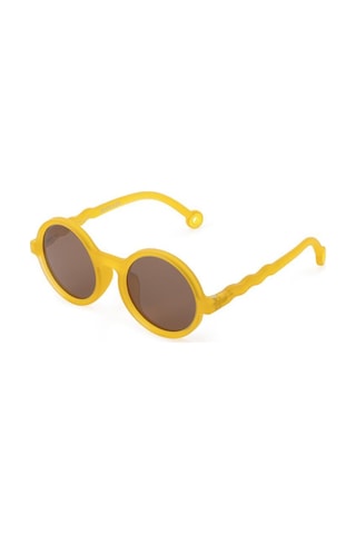 Olivio&co Classic Round Çocuk Güneş Gözlüğü - Citrus Yellow Çok Renkli