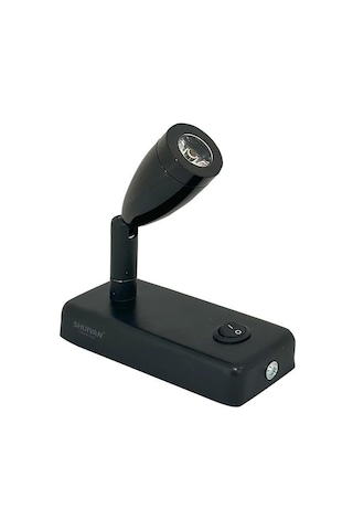 Shuıvan Led Okuma Lambası Günışığı 12v 3w Kısa - Siyah-1183