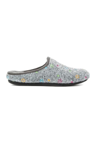 Muya Missy 32907-087 Kadın Kışlık Ev Terliği Gri 36-40 Gri