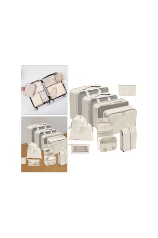 Suntek 10 Adet Sıkıştırma Ambalaj Küpleri Seyahat Bagaj Diğer