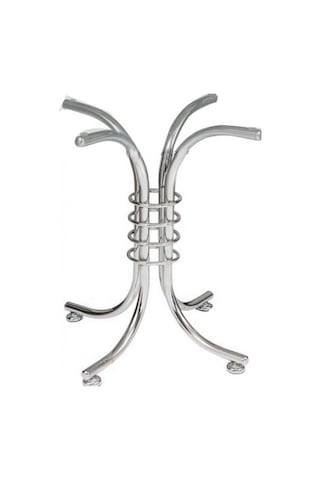 Masa Ayak Japon Metal MODEL Transmisyon Çelik Nikelaj  90 cm Yuvarlak Tabla İçin Kutuda sevk El Yapım