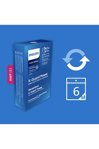 Philips Güçlü Kireç Önleyici Yedek Filtre Kartuşu Awp183/10 (2 Adet)
