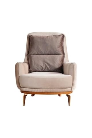 Berjer Berjer Tekli Koltuk Krem Krem