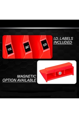 Yunboo 5402 Anahtarları İçin 20 Konumlu Dayanıklı Saklama Rafı - Profesyonel Araç Organizatörü Shk-1758 Diğer