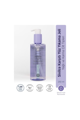 Celenes Sivilce Karşıtı Derma Yüz Yıkama Jeli
