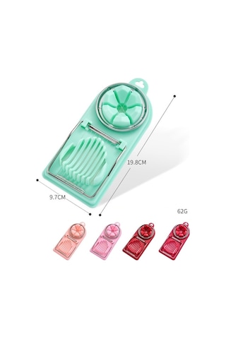 Pazly Cbtx 4fonksiyonlu Yumurta Kesici Mutfak Aracı Paslanmaz Çelik Fantezi Yumurta Kesici Koyu Pembe, Küçük Mutfak Asistanı Koyu Pembe