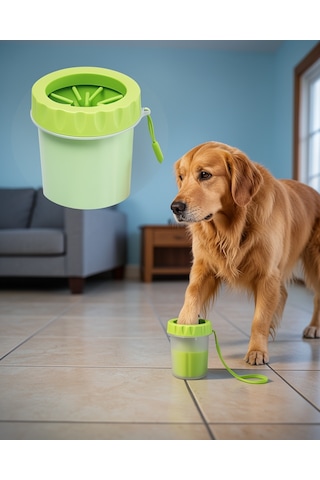 Orta Büyük Irk Köpek Pati Yıkama Kabı, Pratik Hijyen Çözümü