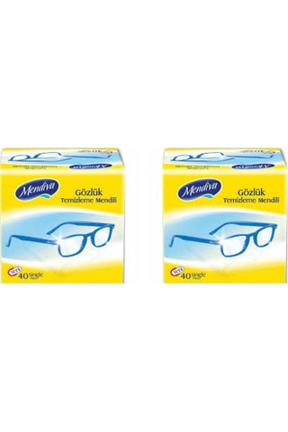 Mendiva Gözlük Temizleme Mendili Ve Ekran Temizleme Mendili X 2