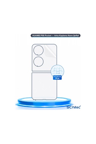 Huaweı P50 Pocket Uyumlu Arka Yüzey Hidrojel Koruyucu Film 48806334