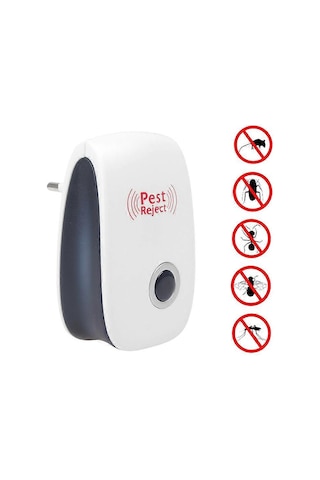 2x Electronic Pest Reject Ultrasound Mouse Cockroach Repeller Device Insect Rats Spider Mosquito Killer Pest Control Household Pest